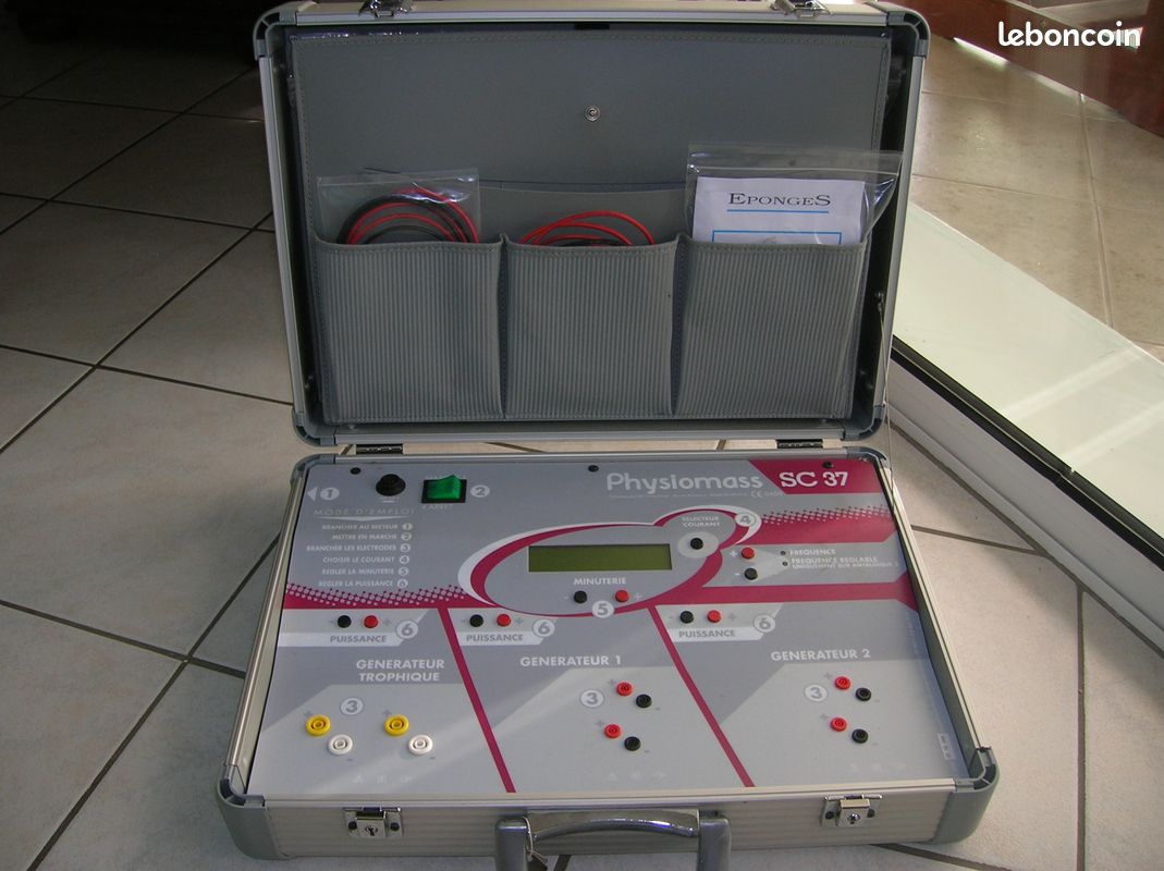 Ancienne Malette Valise D'électrothérapie Vitalus - Matériel Médical D'occasion