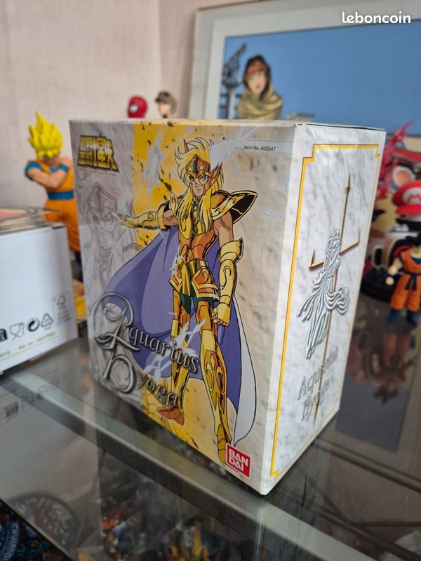Figurine Vintage Saint Seiya (Chevaliers Du Zodiaque) - Verseau Aquarius Surplis - Bandai 2003