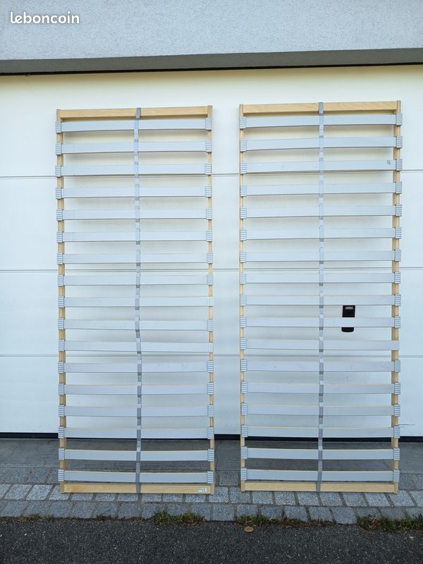 2 sommiers à lattes IKEA SULTAN LÖDINGEN – 80 x 200 cm (image 1)