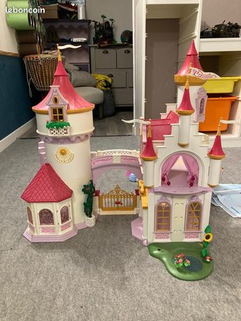 Pièce De Toit Pour Château Princesse Playmobil 5142 - Élément De Remplacement Ou Customisation - Occasion