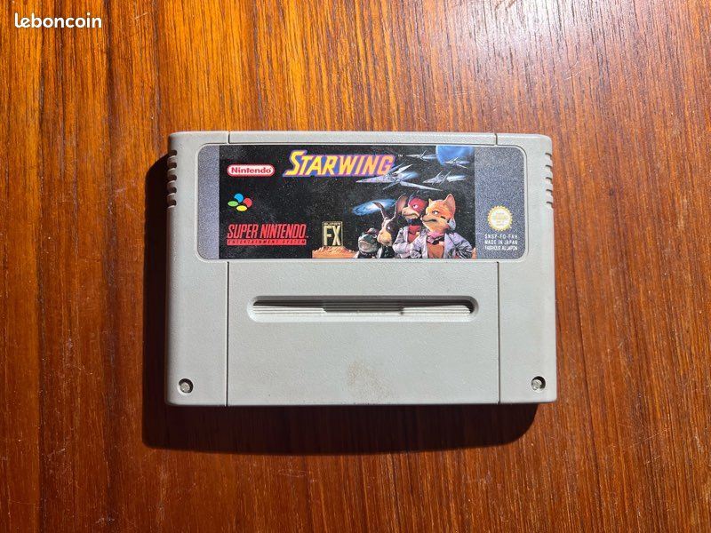Starwing Super Nintendo avec notice - Consoles