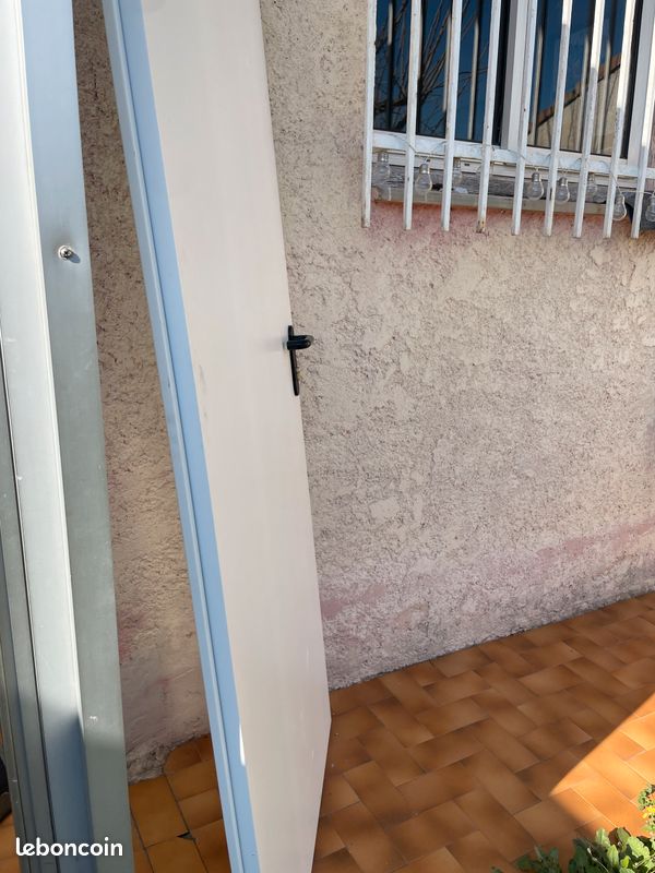 Porte alu sans cadre (image 3)