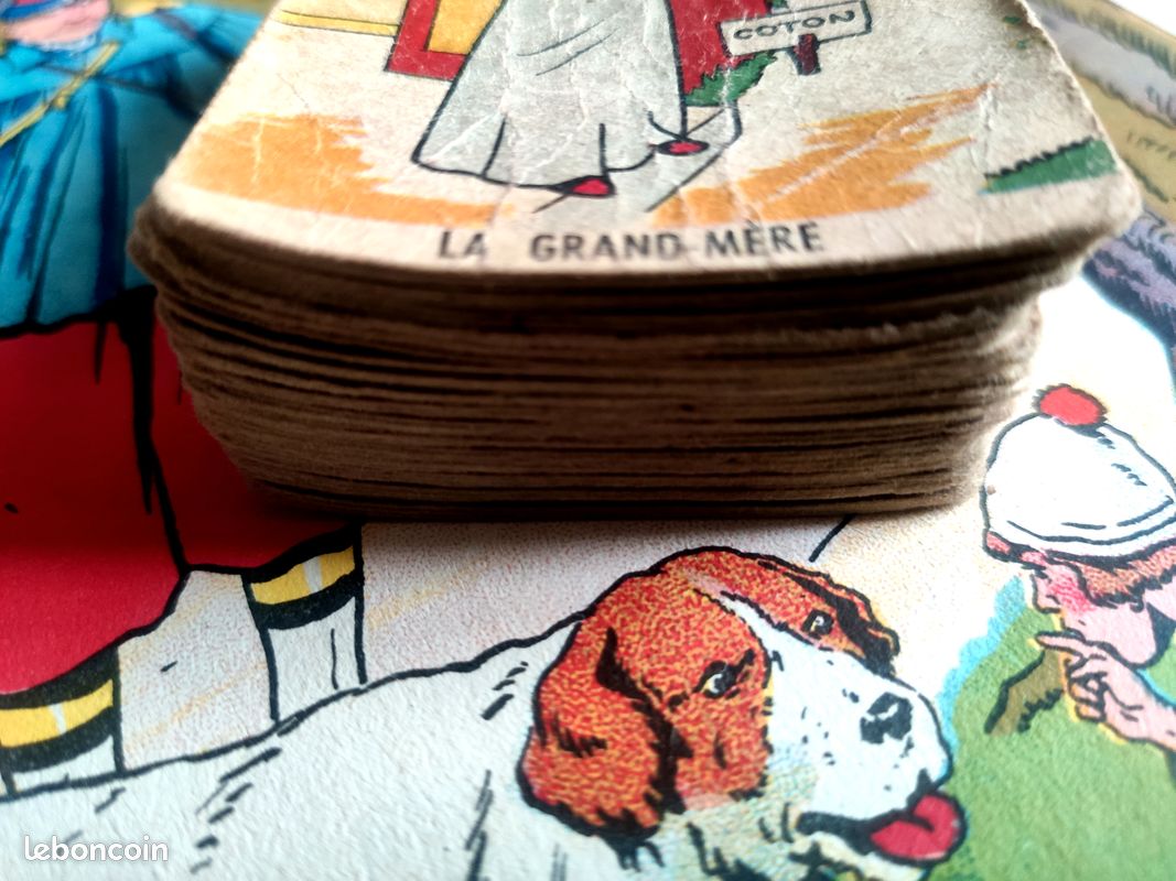 Ancien Jeu Des 7 Familles - Les Métiers Caricaturés, Début XXe Siècle