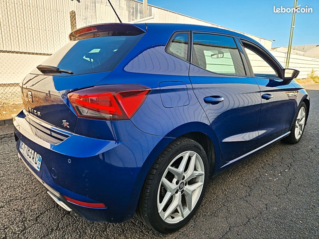 Seat ibiza v 1.0 tsi 115 ch pack fr clim auto regul jantes 18 ecran central (image 2)
