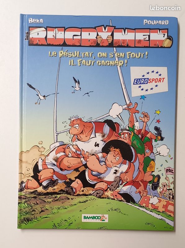 Lot de 5 "Les Rugbymen" neuves (image 5)