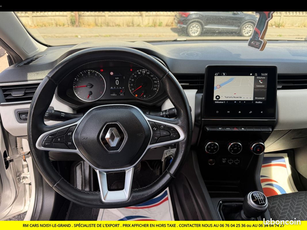 RENAULT CLIO V TCe 90 Evolution EXPORT TUNISIE MAROC PRIX EN HT (image 11)