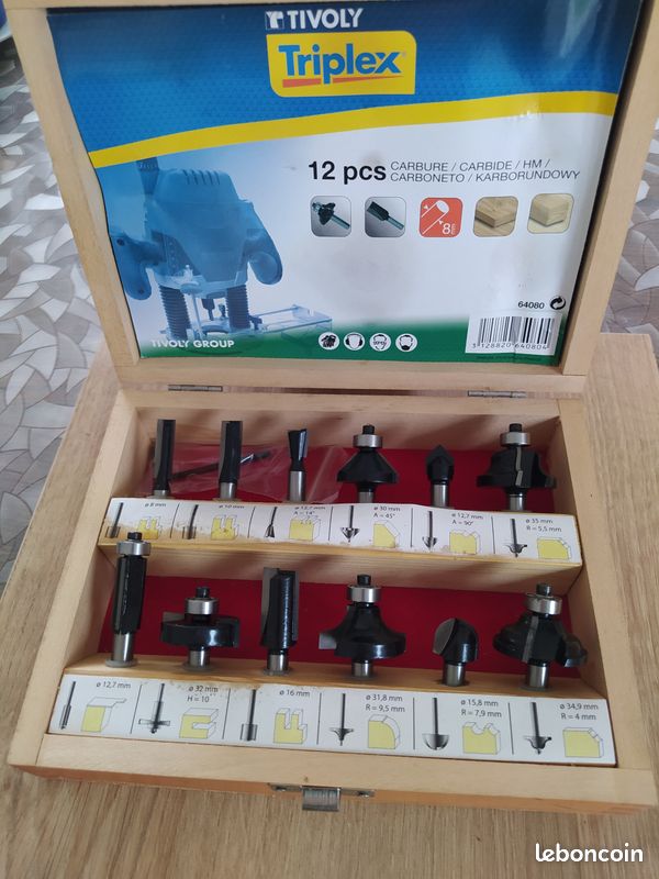 Coffret outils pour défonceuse (image 1)
