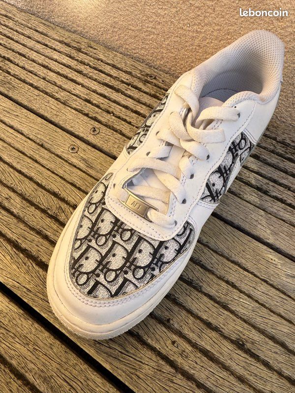 Black Af1 Dior Custom Custom Sneakers Af1 X Dior Price Nike Air