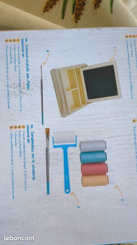 Boite à bijoux a peindre (image 3)