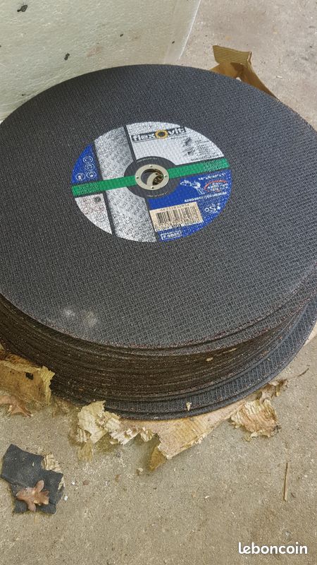 Disques meuleuse 400 et 450 mm acier (image 1)