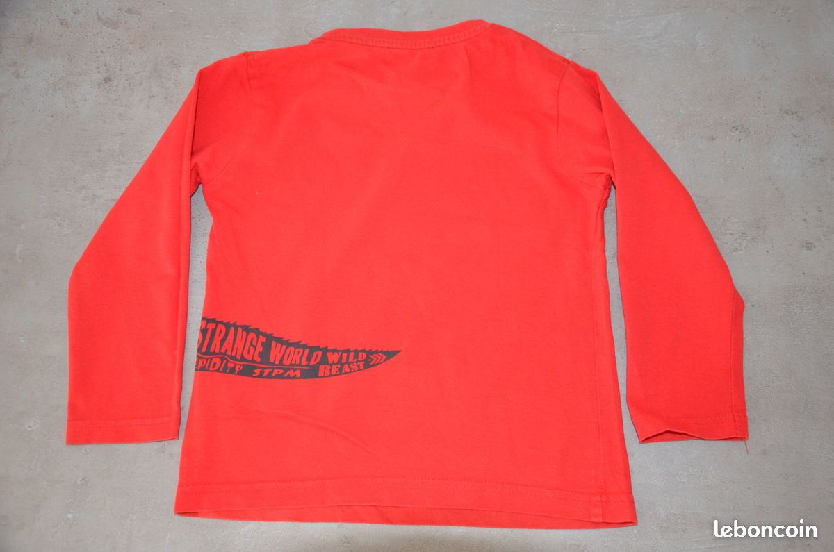 Tee shirt manches longues 4 ans (image 2)