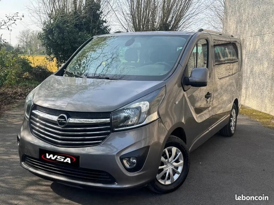 OPEL VIVARO COMBI L1 CDTI 1,6L 125cv Bi-Turbo Pack Clim ATTELAGE 8 PLACES "145316 Kms" (image 1)