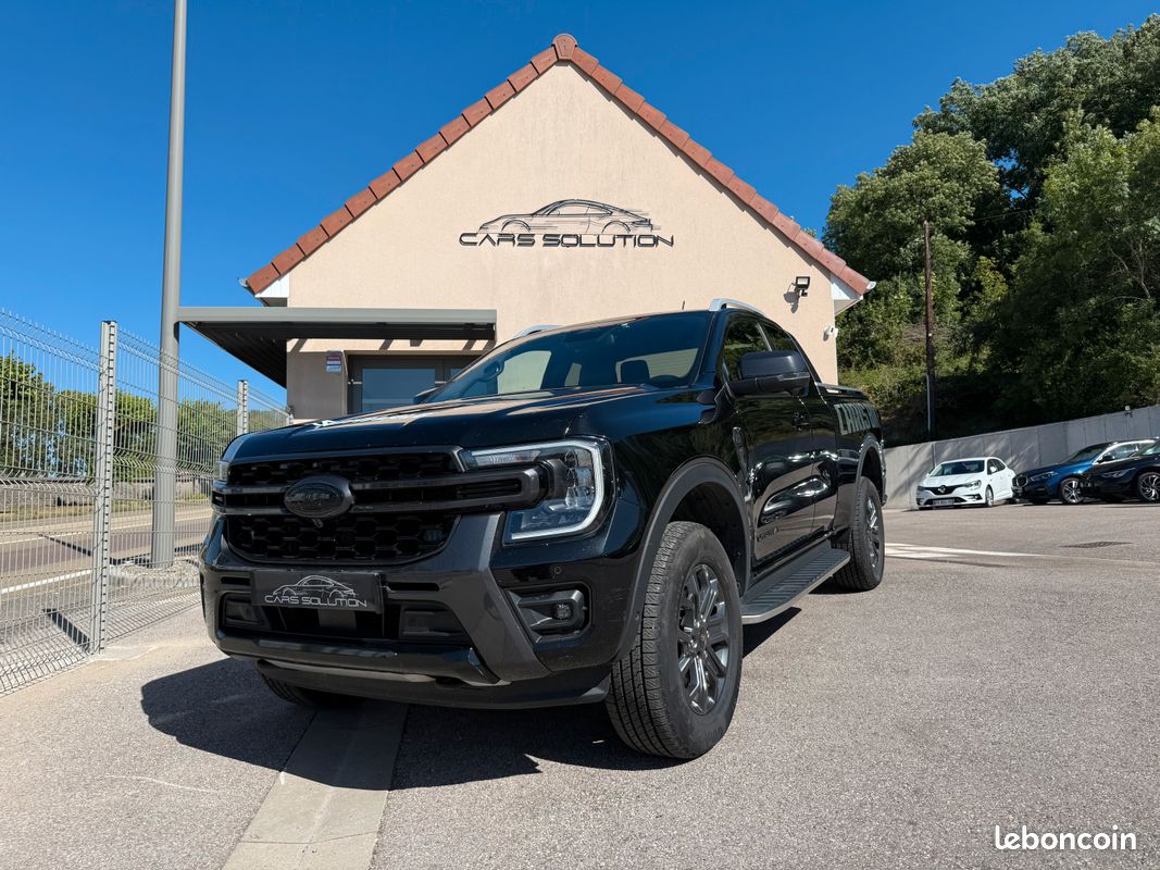 FORD RANGER SUPERCAB 2.0 ECOBLUE 205 CH S&S BVA10 e-4WD WILDTRAK - SUIVI COMPLET FORD - TVA RECUPERABLE - 1 ERE MAIN (image 1)