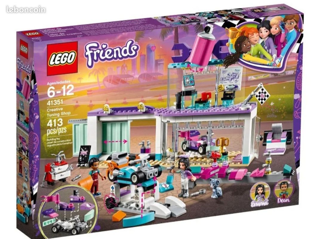 Lego friends : Karting complet (41348, 41349, 41351 et 41352) (image 2)