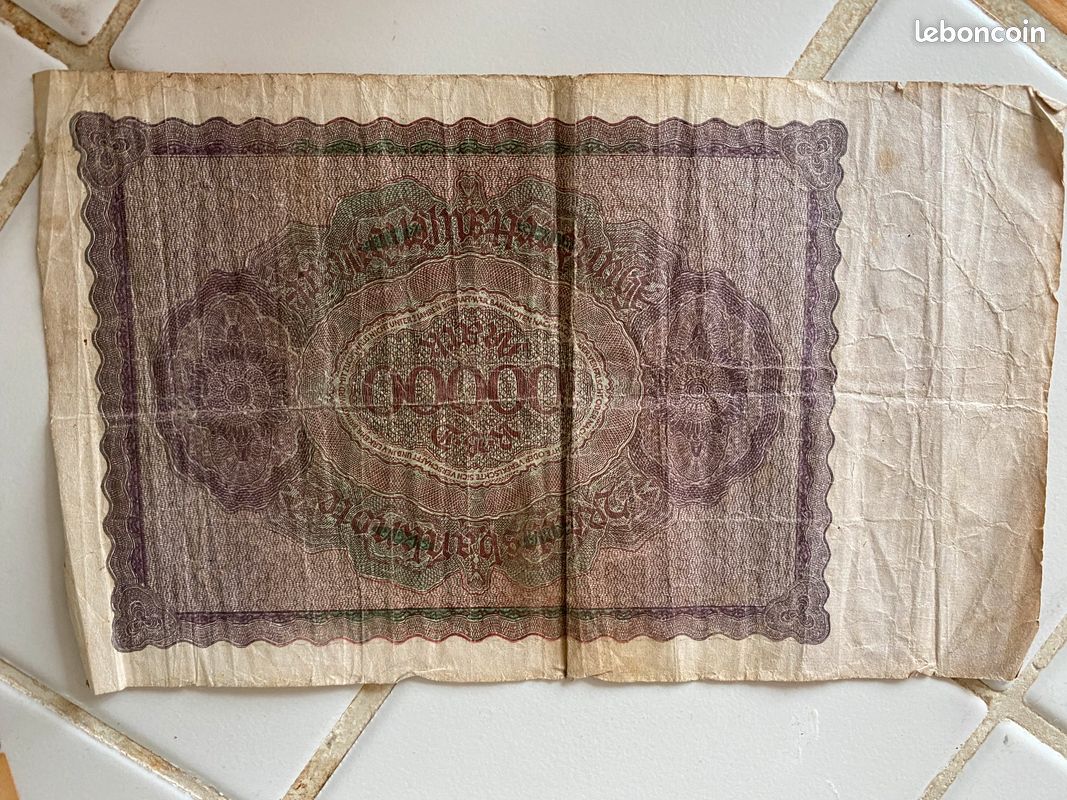 Billet allemand 1923 (image 2)