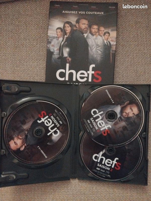Coffret Dvd "chefs" saison 2 (image 1)