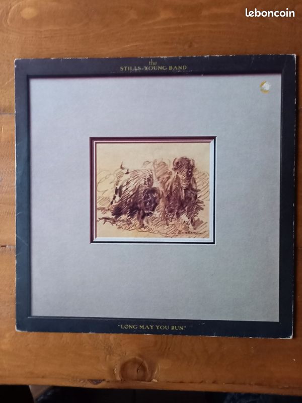 The stills young band vinyl lp album 1976 (image 1)