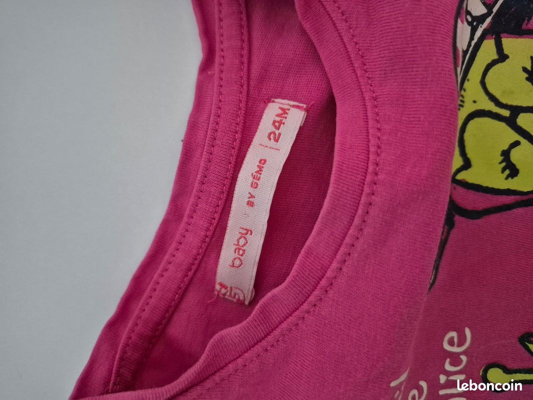 Lot 8 hauts (T-shirts & Débardeurs) - 24 mois / 2 ans (image 15)