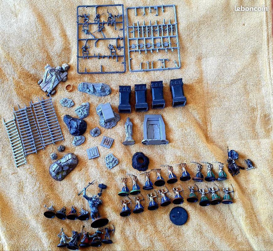 Lot Seigneur des Anneaux Game Workshop figurines (image 1)