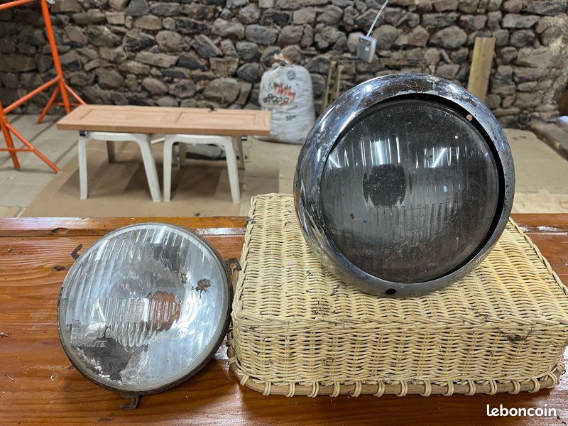 2 phares Ducellier Isoroute - Peugeot 203 ? (image 2)