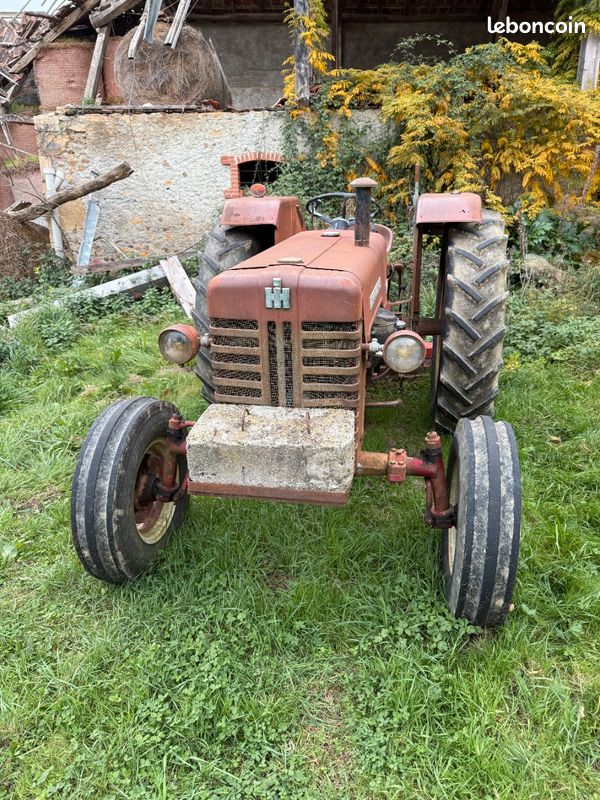 Tracteur Marx Heavy Gauge 1940 – Jouet En Tôle Lithographiée, USA, Avec Accessoires