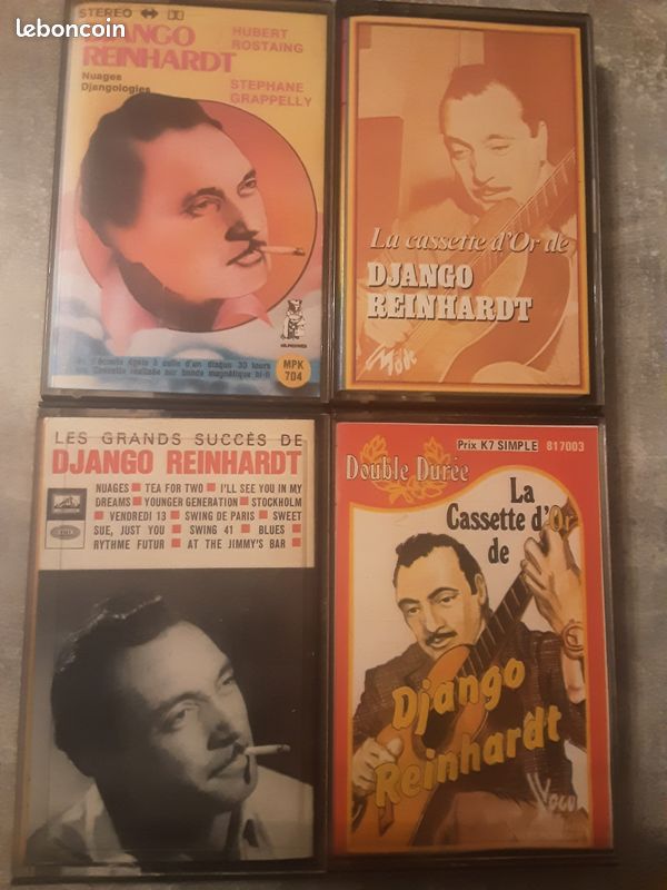 Lot 4 k7 audio, Django Reinhardt (image 1)
