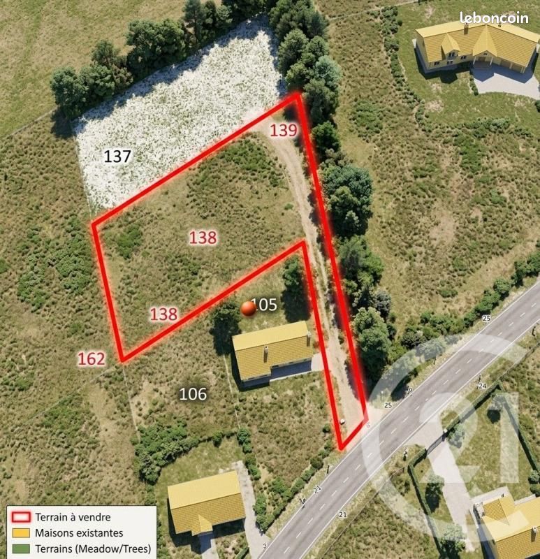 Terrain 1 329 m² Soucy · 70 000 €