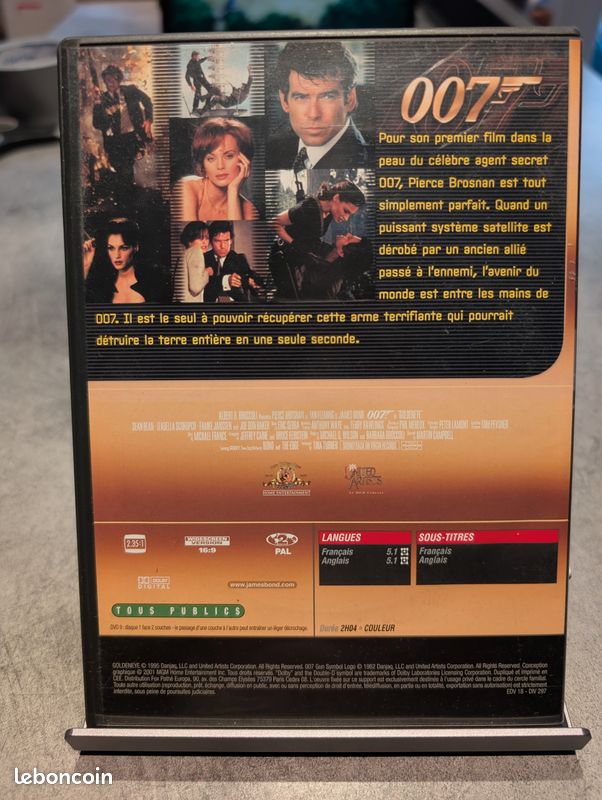 DVD - James Bond 007 : GoldenEye - Pierce Brosnan Film Culte (image 2)