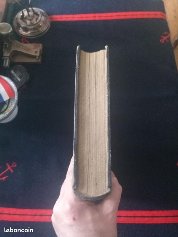 Livre ancien - reliure cuir - 1860 - 1861 - la semaine des familles (image 4)