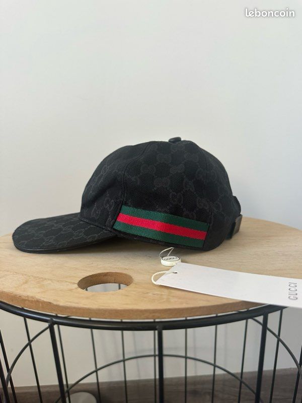 Casquette Gucci Noir (image 3)