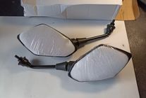 POUR ROYAL ENFIELD Interceptor Continental Gt 650 LH Droit Rétroviseur