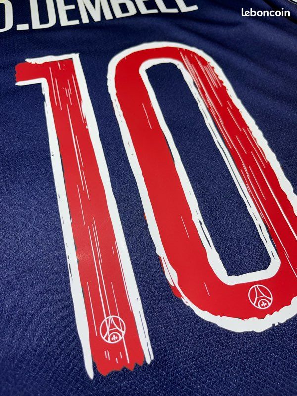 Maillot PSG Domicile Finale Ligue Des Champions - Doué - Neuf Avec étiquettes