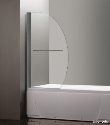 Pare baignoire verre securit 6mm NEUF (image 1)