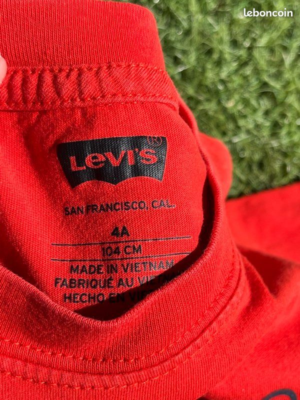 Teeshirt manches courtes garçon 4 ans Levi’s (image 4)