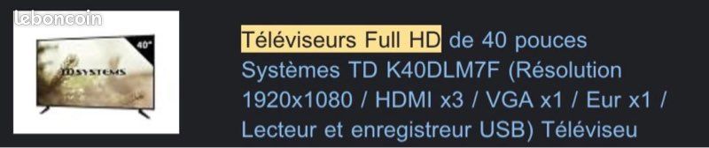 Télévision, le meuble TV sera offert (image 5)
