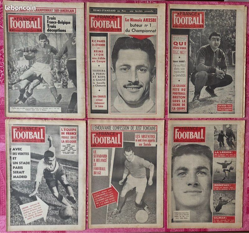 France Football N°675 – 1959 – Magazine Vintage Football
