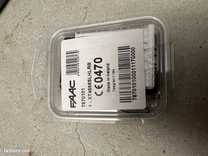 Télécommande faac (image 2)