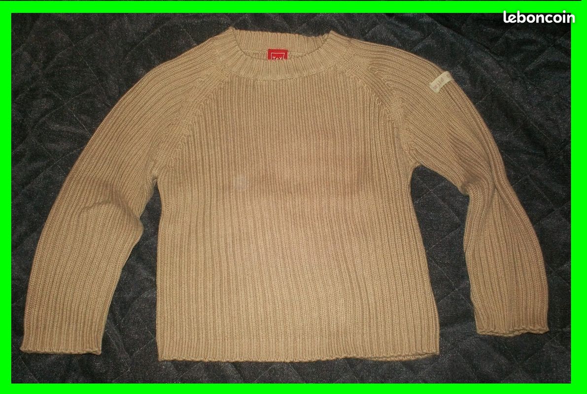8 ans pull tex marron TEX fille (image 1)
