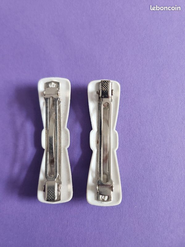 Lot de 2 barrettes vintages (image 2)