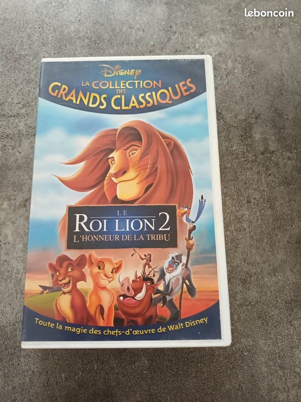 Cassette vidéo le roi lion 2 (image 1)