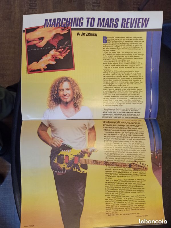 The Inside The International Van Halen Magazine (image 4)