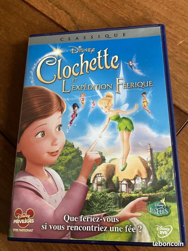 DVD Walt Disney - clochette et l’expédition féerique (image 1)