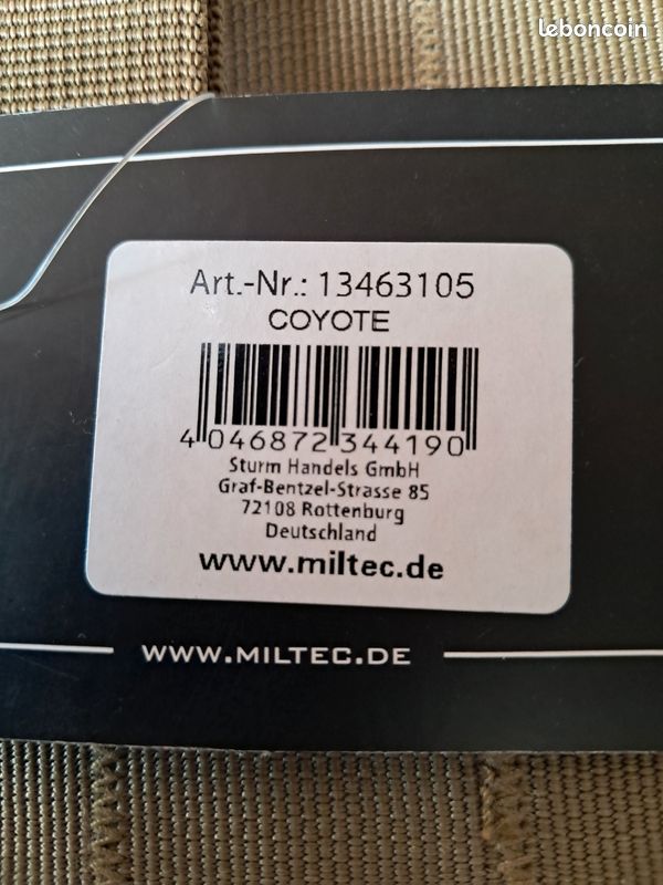 MIL-TEC Gilet protection Neuf (image 4)