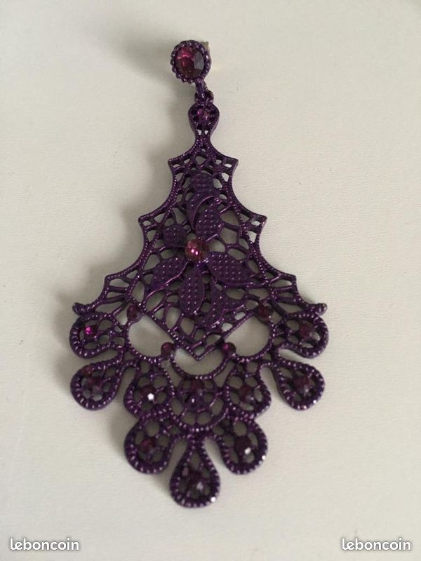 Boucles d’oreilles fantaisie (image 2)
