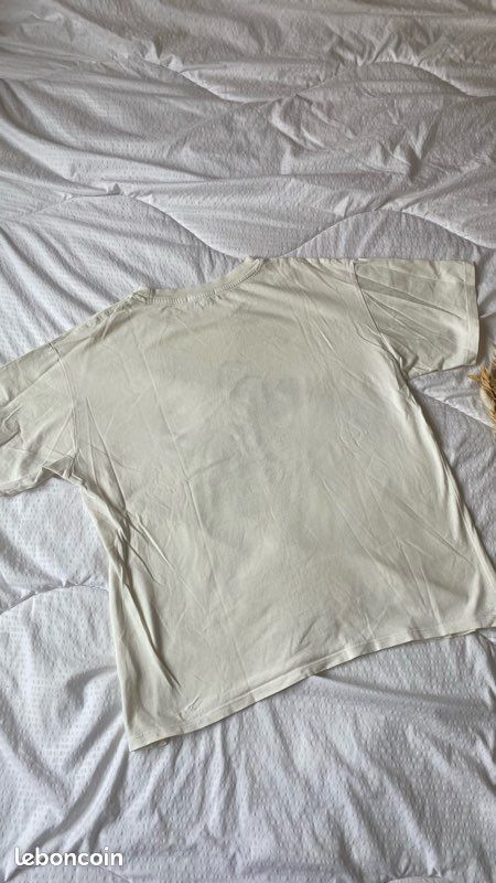 T-shirt à manches courtes BZB crème femme M (image 4)