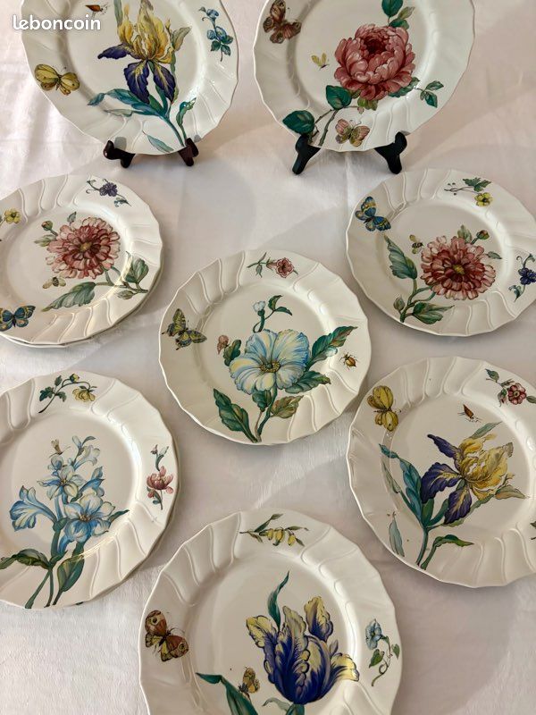 Villeroy et Boch Bouquet 12 assiettes plates (image 6)