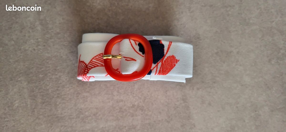 Ceinture " vintage" - Très bon état - 87 cm (image 2)