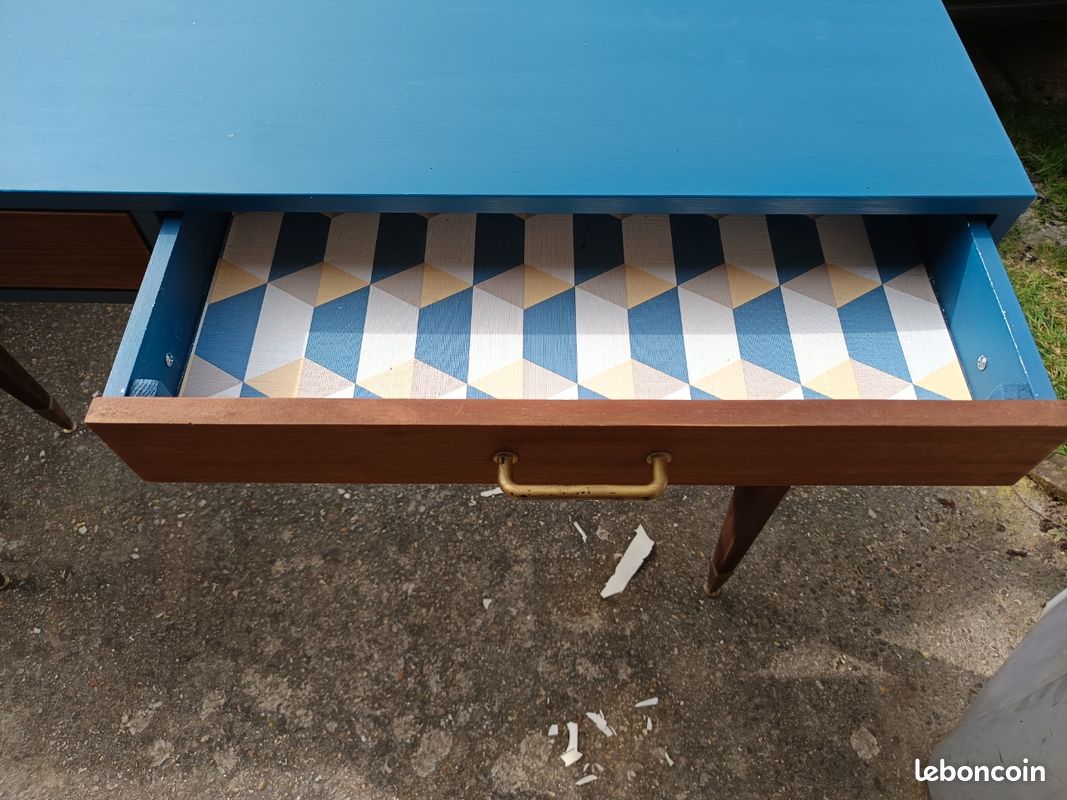 Meuble console pieds Compas (image 3)
