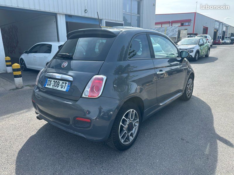 Fiat 500 1.2i 69ch finition Sport phase 2 (image 4)