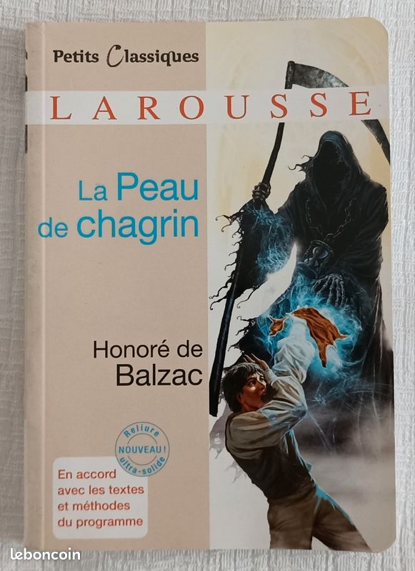 Livre La Peau de Chagrin - Honoré de Balzac - Petits classiques LAROUSSE (image 1)